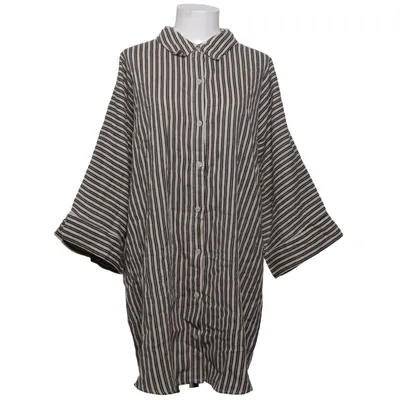 Korte mouwen shirt (IAFOXA STRIPED BEACH SH) van Ichi Katoen