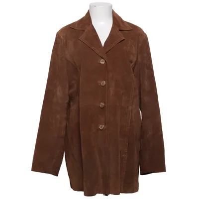 Leather coat (Brown) from Utterly Leather, Polyester