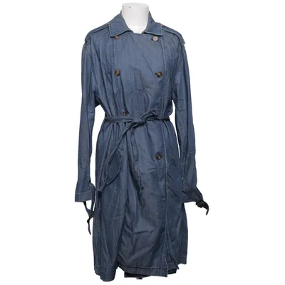 Trenchcoat (Blau) von Promod Baumwolle, Lyocell