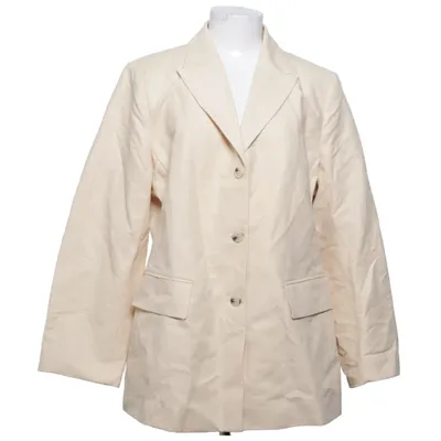 Blazer (Beige) fra H&M Bomuld, Polyester
