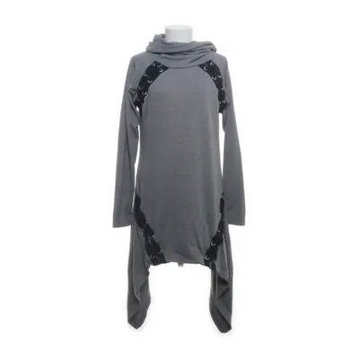 Turtleneck dress (Gray) from Poizen Industries