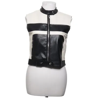 Biker vest (Black, Beige) from Ashley by 26 International Polyurethane