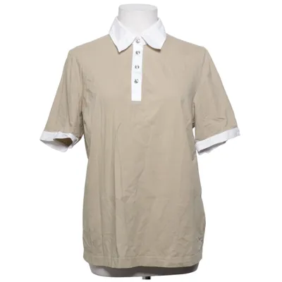 Pikétröja (Beige, Vit) från Atelier GS Bomull, Elastan