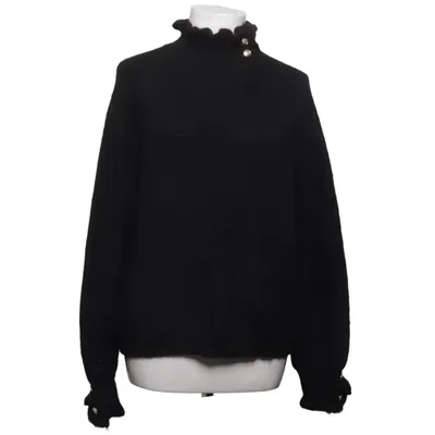 Pull-over (Noir) de La Maille Sézane Élasthane, Laine de mouton, Mohair, Polyamide