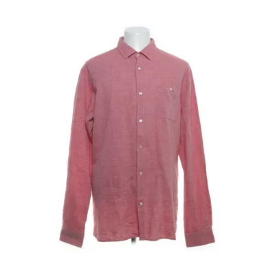 Shirt (Rood) van Knowledge Cotton Apparel Katoen, Linnen