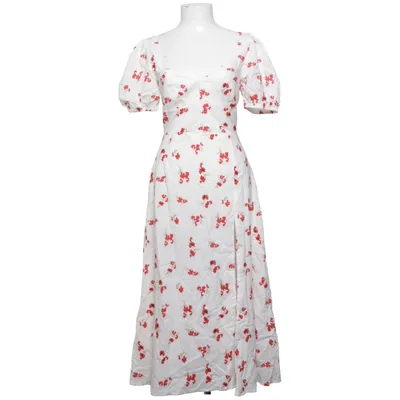 Maxi jurk (Wit, Rood) van Bardot Katoen, Viscose