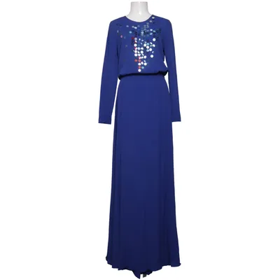 Evening gown (Blue) from Iceberg Acetate, Silk