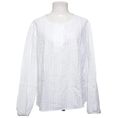 Blouse (Blanc) de Carla F Coton