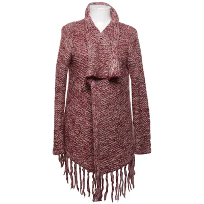 Cardigan (Rød, Hvid, Flerfarvet) fra Chica London Akryl, Metallfiber