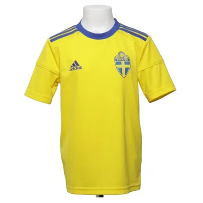 Voetbalshirt (Geel, Blauw) van Adidas Gerecycled polyester