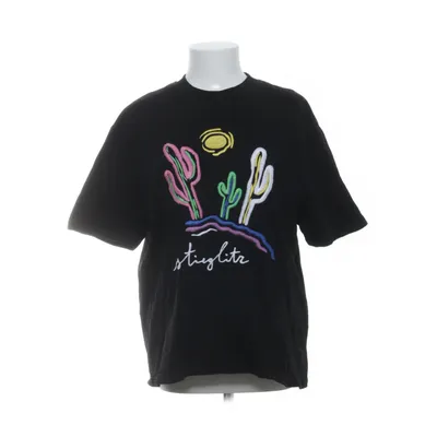 T-shirt (Svart, Flerfärgad) från Stieglitz Ekologisk bomull