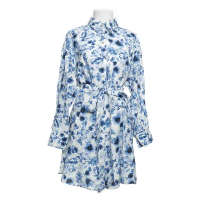 Shirt dress (White, Blue, Multicolored) from H&M Viscose, Polyamide