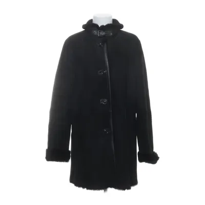 Shearlingjacka (Svart) från Basler Mocka, Skinn