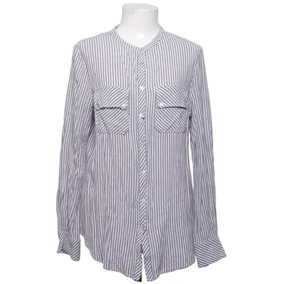 Blouse (Grijs, Wit) van Julie Fagerholt Katoen, Viscose