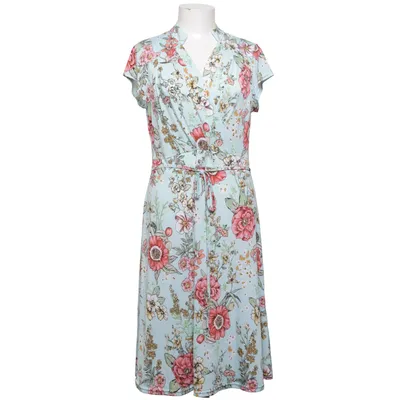 Wrap dress (Blue, Multicolored) from Stockholms Klänningsfabrik Elastane, Polyester