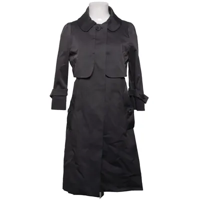 Trenchcoat (Svart) från Sportmax Bomull, Elastan, Polyamid, Silke