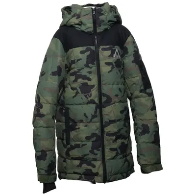 Winter jacket (Green, Black) from Wearcolour Polyester