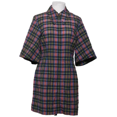 Klänning (Svart, Blå, Röd, Flerfärgad) från Ganni Ekologisk bomull, Polyamid, Återvunnen polyester