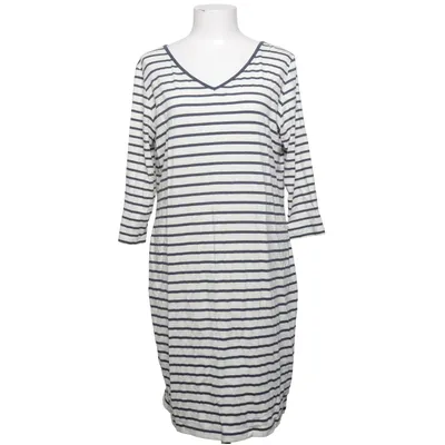 Jurk (Blauw, Wit) van Key West Katoen, Elastaan, Modal
