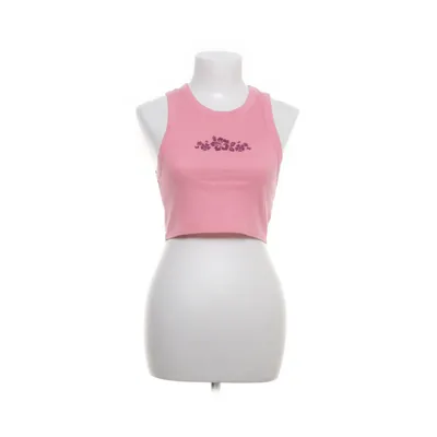 Crop top (Pink, Purple) from Urban Outfitters Elastane, Cotton