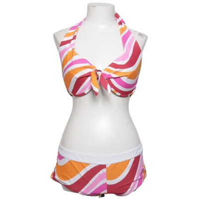 Bikini (Roze, Oranje, Rood) van Beach Wave Elastaan, Polyamide