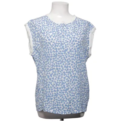 Top (Blue, White) from Part Two Silk