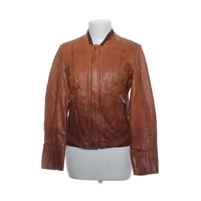 Läderjacka (Brun) från Freaky Nation Skinn