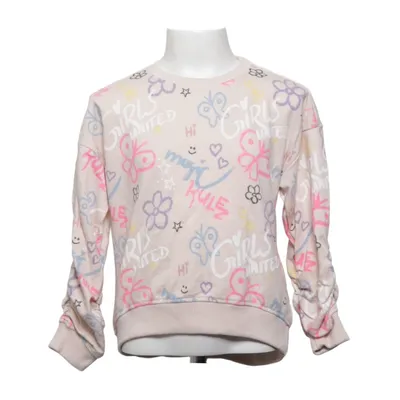 Collegetröja (Beige, Flerfärgad) från Dopo Dopo Girls Bomull, Polyester