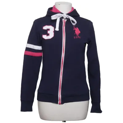 Huvtröja (Blå, Rosa, Vit) från U.S. Polo Assn. Bomull, Elastan