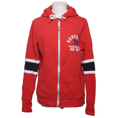 Capuchon sweater (Rood, Wit, Blauw) van Superdry Track & Field Katoen