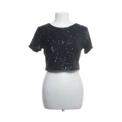 Crop top (Zwart) van FB Sister Elastaan, Polyester