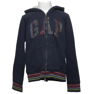 Capuchon sweater (Blauw, Meerkleurig) van Gap Kids Katoen, Polyester