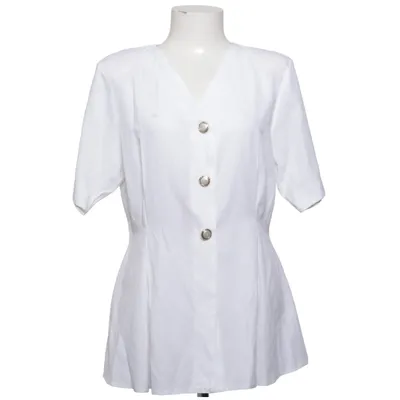 Blouse (Blanc) de Hagenfeldt Polyester, Viscose