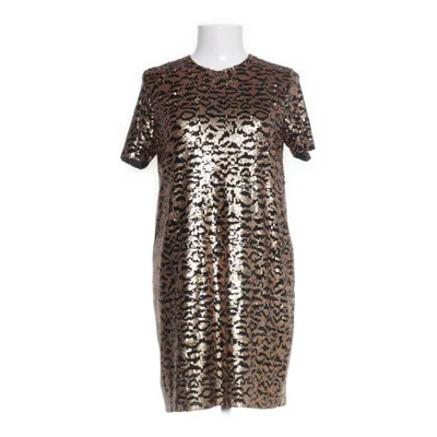 Cocktail dress (Black, Gold) from Zara Knit Elastane, Polyester