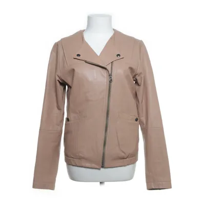 Bikerjack (Beige) van HOPE by Ringstrand Söderberg Polyester, Leer
