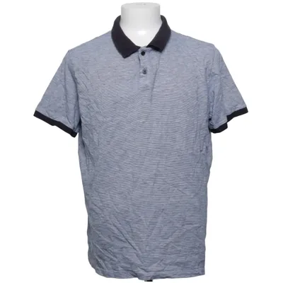 Pikétröja (Grå, Blå) från H&M Bomull