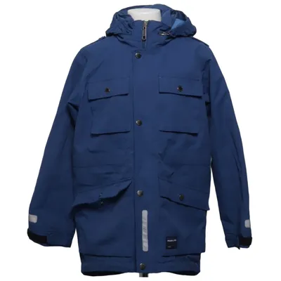 Parkas (Blå) från Polarn O. Pyret Bomull, Polyamid, Polyester
