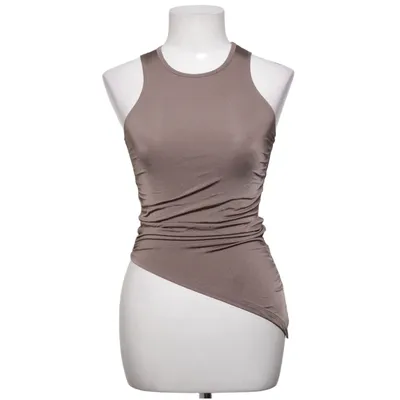 Débardeur de sport (Beige) de Planet NUSA Élasthane, Polyester recyclé