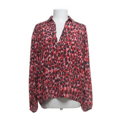 Bluse (Rød, Pink, Sort) fra Charlotte Sparre Elastan, Silke