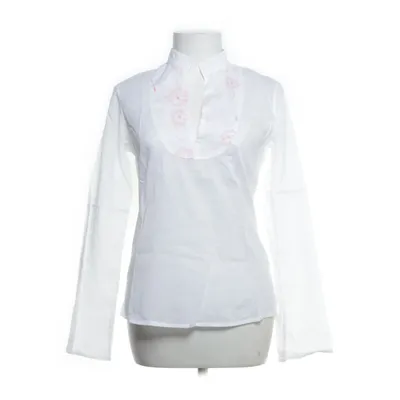 Blouse (White, Pink) from Von Daniels Cotton, Wool