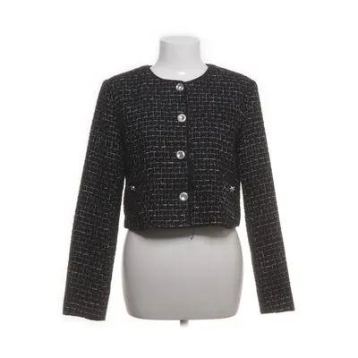 Blazer (Black, White) from NLY Trend Metallic fiber, Polyester