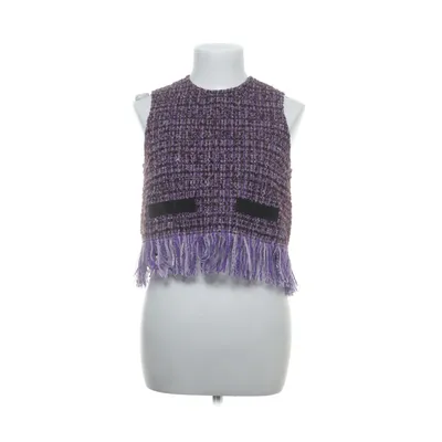Top (Lilla, Flerfarvet) fra Maje Akryl, Bomuld, Elastan, Polyamid, Polyester, Uld