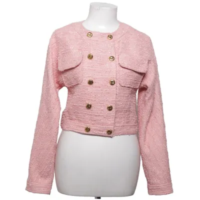 Cardigan (Pink) from LoveShackFancy Acrylic, Elastane, Polyester, Viscose