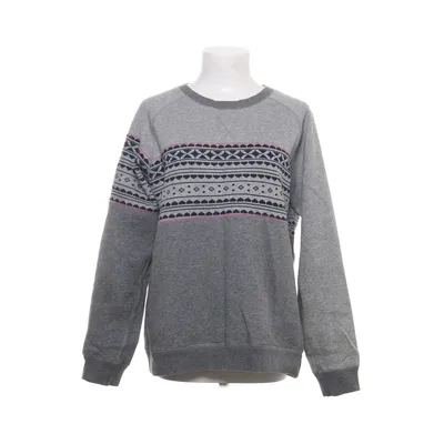 Collegetröja (Grå, Flerfärgad) från Varg Bomull, Polyester