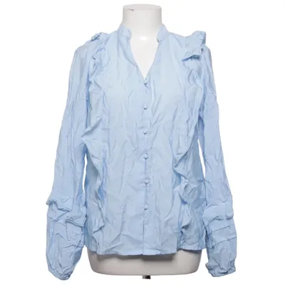 Blouse (Blue) from Pernilla Wahlgren Design Polyamide, Viscose