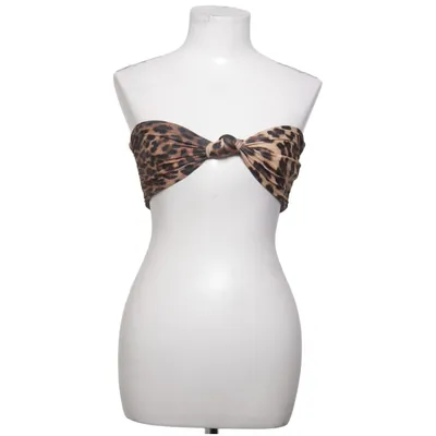 Tubetop (Brun, Sort) fra Are You Am I Elastan, Polyester