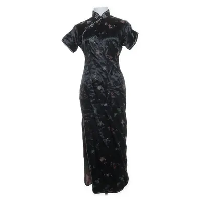Cheongsam (Svart, Flerfärgad)