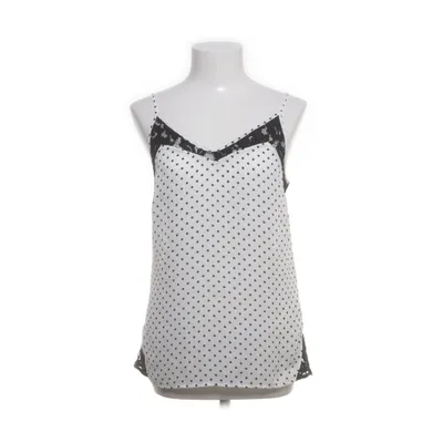 Tanktop (Wit, Zwart) van Patrizia Pepe Katoen, Polyamide