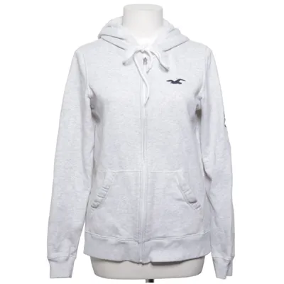 Sweat à capuche (Gris) de Hollister Coton, Polyester