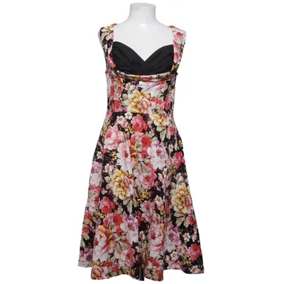 Klänning (Svart, Rosa, Flerfärgad) från Lindy Bop Bomull, Elastan, Polyester